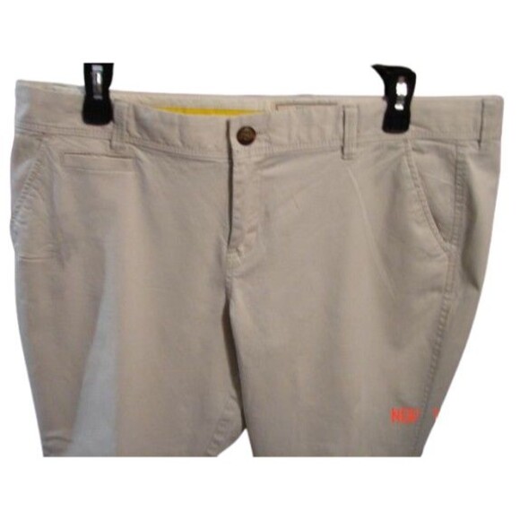 Womens Old Navy Favorite Khakis Size 14 Low Rise Perfect Boot Cut - Picture 5 of 8